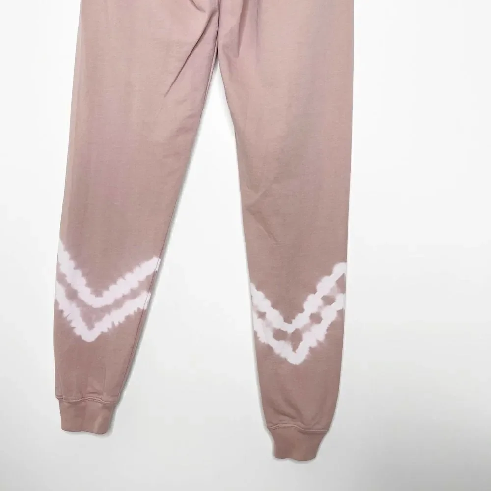 IVORY ELLA Pink Tie Dye Joggers